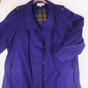 Bryant Park, Blue Trench Coat, W/Liner, B4